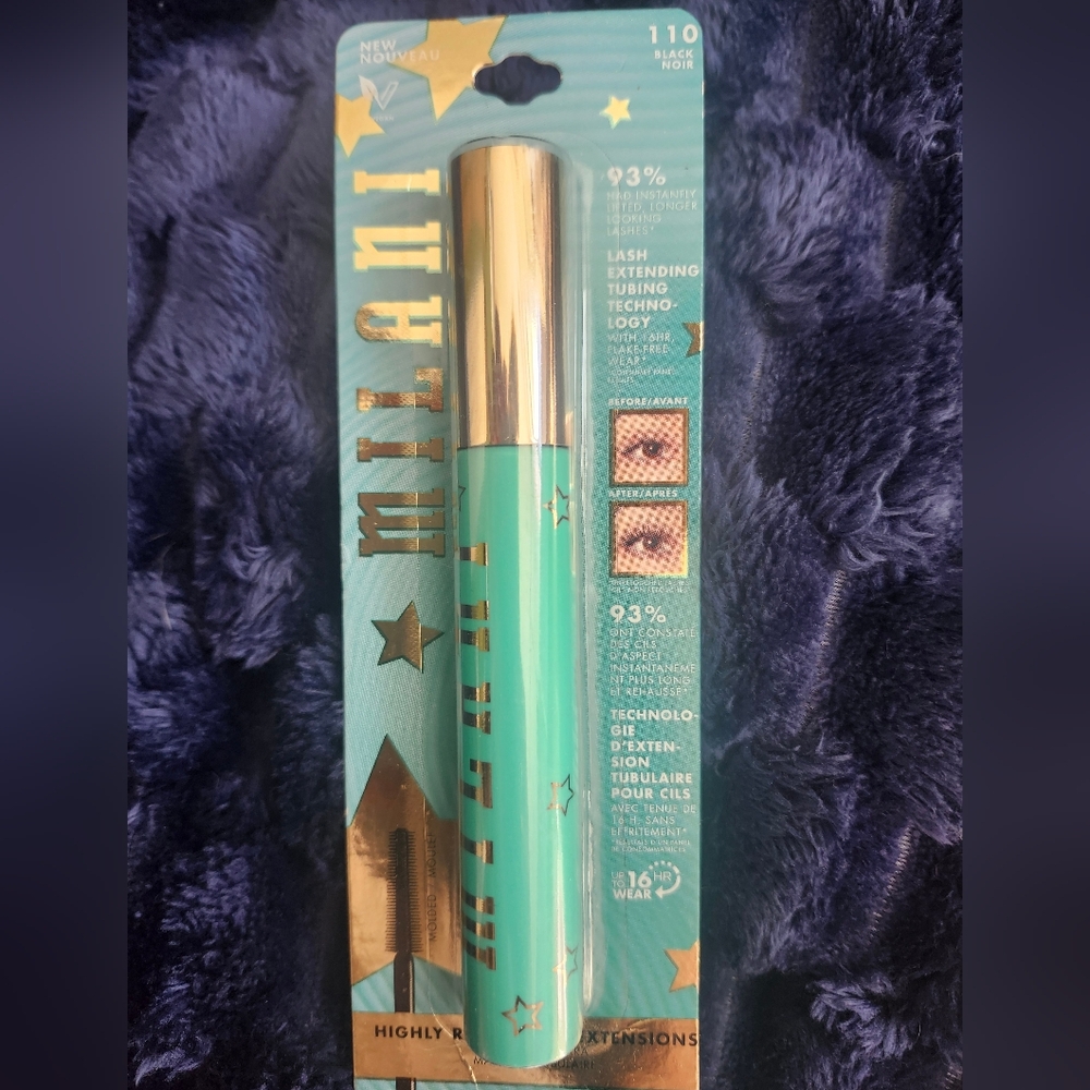 Milani Highly Rated Lash Extensions Tubing Mascara- Black